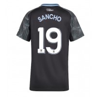 Aston Villa Jadon Sancho #19 Vonkajší Ženy futbalový dres 2025-26 Krátky Rukáv